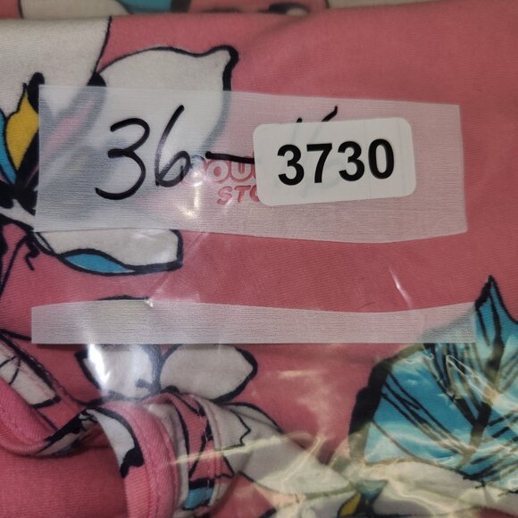 Talbots Womens PM Pink Floral Print 3/4 Sleeve Top 3730 - Picture 6 of 7